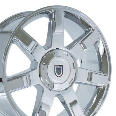 OE Wheels LLC - OE Wheels CA80 22x9 6x5.5 31mm Chrome CA80-22090-6550-31C