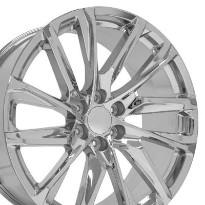 OE Wheels LLC - OE Wheels CA90-24100-6550-28C CA90 24x10 6x5.5 28mm Chrome