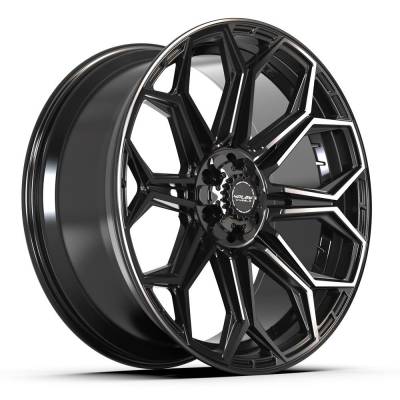 4PLAY - 4PLAY Wheels 4P83 24x10 6x5.5/135 18mm Gloss Black 4P83-24100-6D55-18B