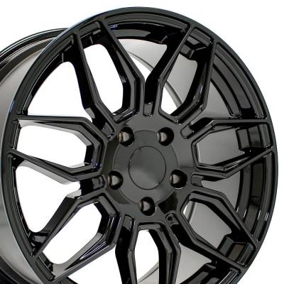OE Wheels LLC - OE Wheels CV03C 18x8.5 5x4.75 56mm Gloss Black CV03C-18085-5475-52B