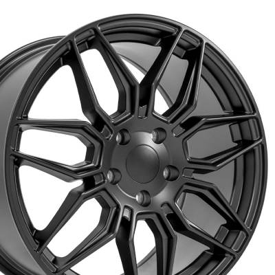 OE Wheels LLC - OE Wheels CV03C 19x10 5x4.75 79mm Satin Black CV03C-19100-5475-73B1