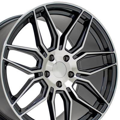 OE Wheels LLC - OE Wheels CV03D 20x11 5x120 64mm Gunmetal/Machined CV03D-20110-5120-64MG