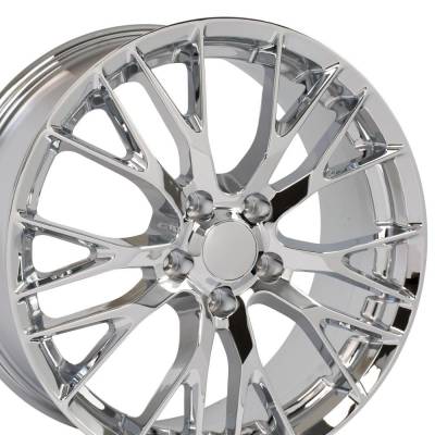 OE Wheels LLC - OE Wheels CV22C 20x10 5x4.75 79mm Chrome CV22C-20010-5475-79C
