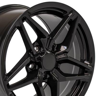 OE Wheels LLC - OE Wheels CV31 17x9.5 5x4.75 56mm Black CV31-17095-5475-56B