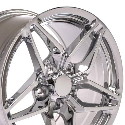 OE Wheels LLC - OE Wheels CV31 17x9.5 5x4.75 56mm Chrome CV31-17095-5475-56C