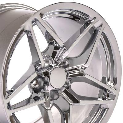 OE Wheels LLC - OE Wheels CV31 17x11 5x4.75 50mm Chrome CV31-17110-5475-50C