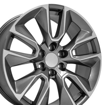 OE Wheels LLC - OE Wheels CV32 22x9 6x5.5 28mm Gunmetal CV32-22090-6550-28MG