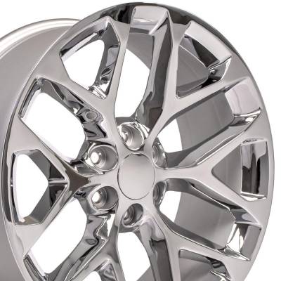 OE Wheels LLC - OE Wheels CV98B-22090-6550-24C CV98B 22x9 6x5.5 24mm Chrome