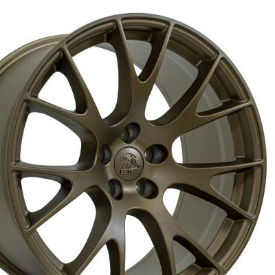OE Wheels LLC - OE Wheels DG15-20100-5115-18BR DG15 20x10 5x115 18mm Bronze