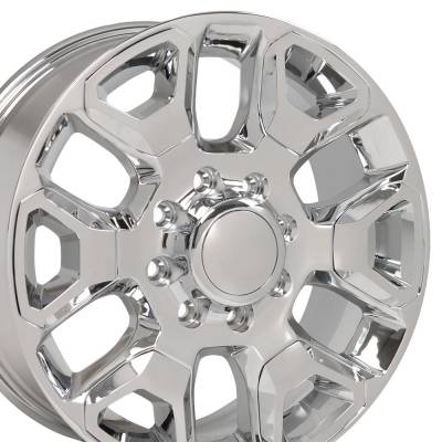 OE Wheels LLC - OE Wheels DG66 20x8 8x6.5 54.65mm Chrome DG66-20080-8165-54C-ic