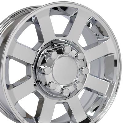 OE Wheels LLC - OE Wheels FR78-20080-8170-40C FR78 20x8 8x170 40mm Chrome