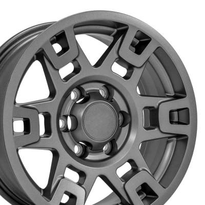 OE Wheels LLC - OE Wheels TY16B 17x7 6x5.5 4mm Satin Graphite TY16B-17070-6550-4G1