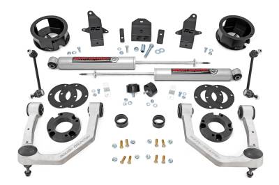 Rough Country Suspension Systems - Rough Country 72630 3.5" Suspension Lift Kit for 24+ Toyota Land Cruiser 4WD