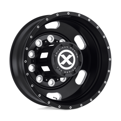American Racing ATX Series - ATX Wheels AO402 INDY 22.5x8.25 10x11.25 -167mm Satin Black AO40222510902