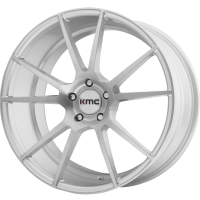 KMC - KMC Wheels KM709 FLUX 20x10 5x112 40mm Brushed Silver KM70921057440