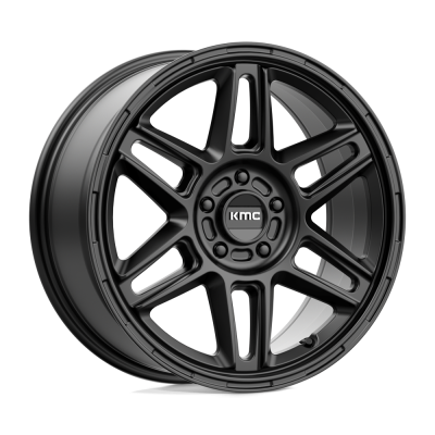 KMC - KMC Wheels KM716 NOMAD 18x8 5x4.25 38mm Satin Black KM71688045738