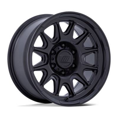Pro Comp Wheels - Pro Comp Wheels PA200 PULSE 17x8.5 5x5.0 0mm Matte Black PA200MX17855000