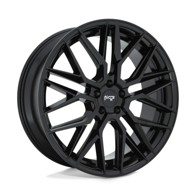 Niche 1PC - Niche Wheels M224 GAMMA 19x8.5 5x112 42mm Gloss Black M2241985F8+42