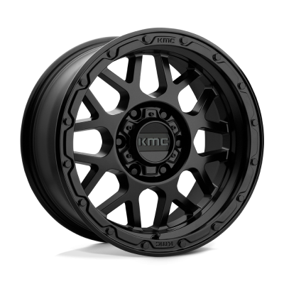 KMC - KMC Wheels KM535 GRENADE OFF-ROAD 17x8.5 8x6.5 0mm Matte Black KM53578580700