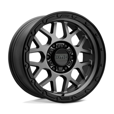 KMC - KMC Wheels KM535 GRENADE OFF-ROAD 17x9 6x135 -12mm Gray/Black KM53579063412N