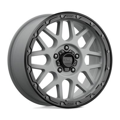 KMC - KMC Wheels KM535 GRENADE OFF-ROAD 18x8.5 5x120 35mm Gray/Black KM53588552435