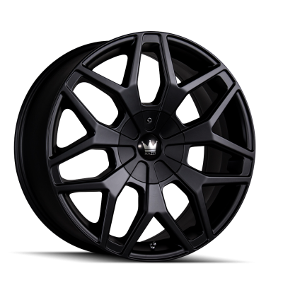 Mazzi Wheels - Mazzi Wheels Profile 24x9.5 5x115 5x120 18mm Matte Black 367-24918MB