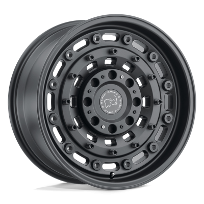 Black Rhino Hard Alloys - Black Rhino Wheels ARSENAL 16x8 6x5.5 -10mm Matte Black 1680ARS-06140M12