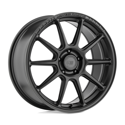 Motegi - Motegi Wheels MR14088512735 MR140 SS10 18x8.5 5x4.5 35mm Satin Black
