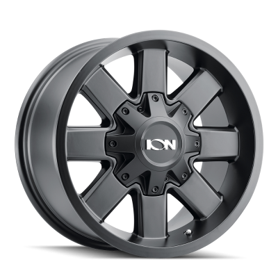Ion Alloy - Ion Alloy 141 Series 20x10 8x180 18mm Satin Black 141-8978B18