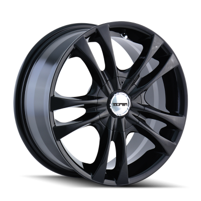 Touren - Touren TR22-3222 16x7 5x105/4.5 40mm Black 3222-6727B
