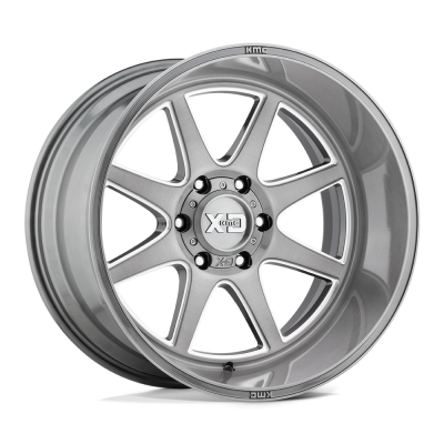 XD - XD Wheels XD844 PIKE 20x9 8x6.5 0mm Titanium/Brushed XD84429080600