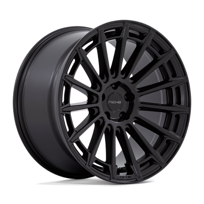 Niche 1PC - Niche Wheels M274 AMALFI 20x9 5x112 25mm Matte Black M2742090F8+25