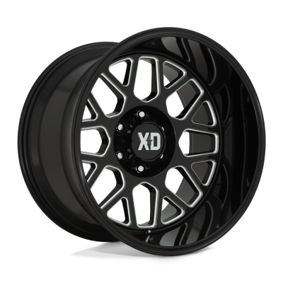 XD - XD Wheels XD84921063318N XD849 GRENADE II 20x10 6x135 -18mm Gloss Black/Milled