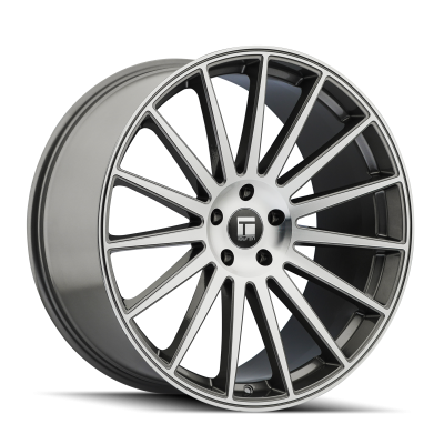 Touren - Touren TR92-3292 22x9 5x4.5 32mm Graphite/Machined 3292-22965GT32