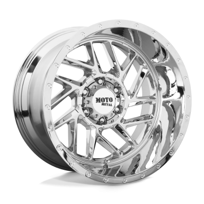 Moto Metal - Moto Metal MO985 BREAKOUT 20x12 6x5.5 -44mm Chrome MO98521268244N