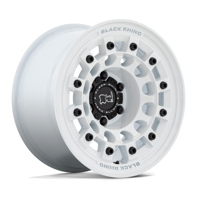 Black Rhino Hard Alloys - Black Rhino Wheels FUJI 17x8 5x4.5 38mm Gloss White BR004WX17801238
