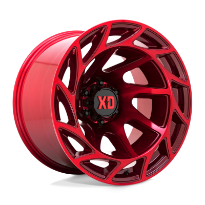 XD - XD Wheels XD86022268944N XD860 ONSLAUGHT 22x12 6x5.5 -44mm Candy Red