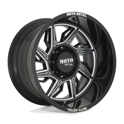Moto Metal - Moto Metal MO997 HURRICANE 20x10 6x135 -18mm Gloss Black/Milled MO99721063318NL