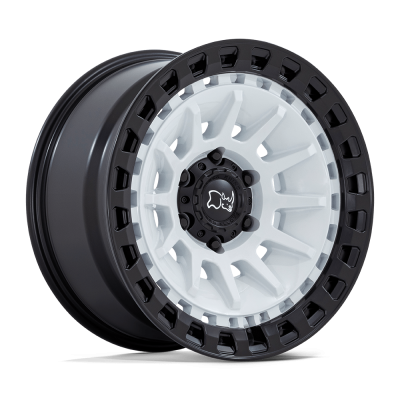 Black Rhino Hard Alloys - Black Rhino Wheels BARRAGE 18x9 5x5.0 0mm Matte Black/White BR009WM18905000