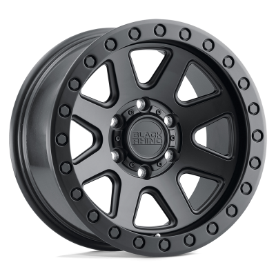 Black Rhino Hard Alloys - Black Rhino Wheels BAKER 20x9 6x5.5 12mm Matte Black 2090BKR126140M12