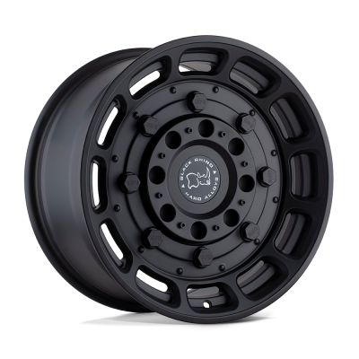 Black Rhino Hard Alloys - Black Rhino Wheels WARTHOG 17x8.5 6x120 0mm Matte Black 1785WHG006120M67