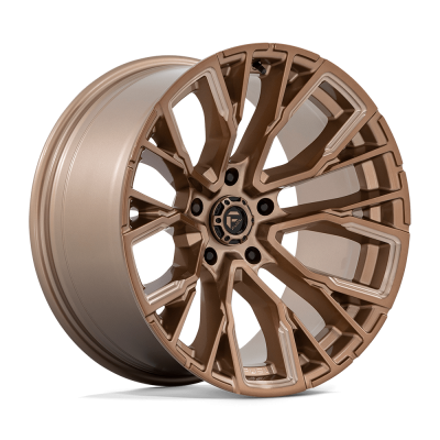 Fuel 1PC - Fuel Off Road D850 REBAR 20x10 5x5.0 -18mm Platinum Bronze/Milled D85020007547