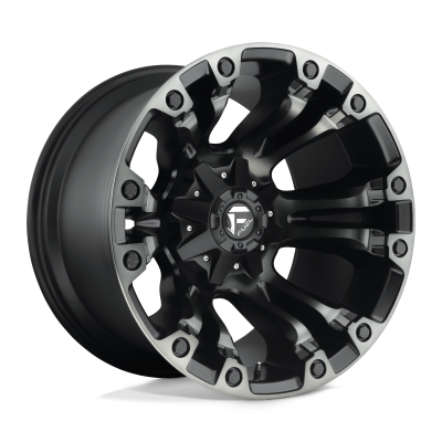 Fuel 1PC - Fuel Off Road D851 VAPOR 18x9 6x135/5.5 1mm Matte Black/Gray D85118909850A