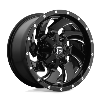 Fuel 1PC - Fuel Off Road D57420829335 D574 CLEAVER 20x8.25 8x210 -221mm Gloss Black/Milled