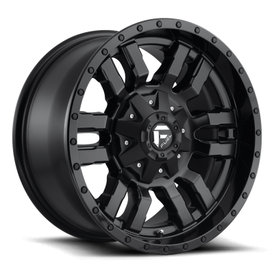 Fuel 1PC - Fuel Off Road D5961880D259 D596 Sledge 18x8 6x4.5/120 35mm Matte Black/Black