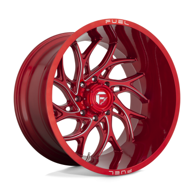 Fuel 1PC - Fuel Off Road D742 RUNNER 22x8.25 8x210 -246mm Candy Red/Milled D74222829345