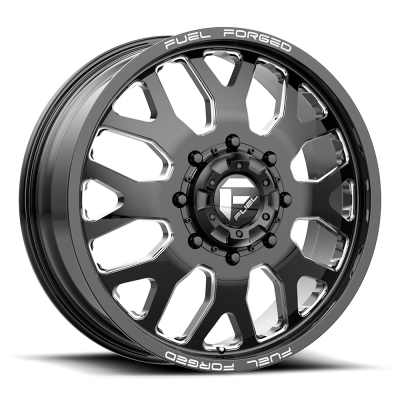 Fuel Mono - Fuel Off Road DE19 FF19D 24x8.25 8x210 105mm Gloss Black/Milled DE19248293