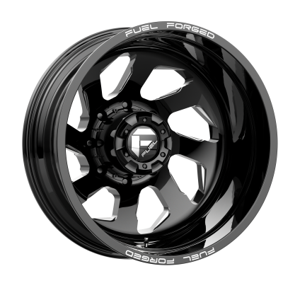 Fuel Mono - Fuel Off Road DD39 FF39D 22x8.25 8x200 -202mm Gloss Black/Milled DE3922829235R