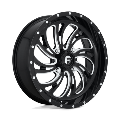 Fuel UTV - Fuel Off Road D641 KOMPRESSOR 18x7 4x137 13mm Gloss Black/Milled D6411870A644