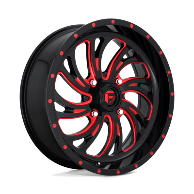 Fuel UTV - Fuel Off Road D642 KOMPRESSOR 20x7 4x137 13mm Gloss Black/Red D6422070A644